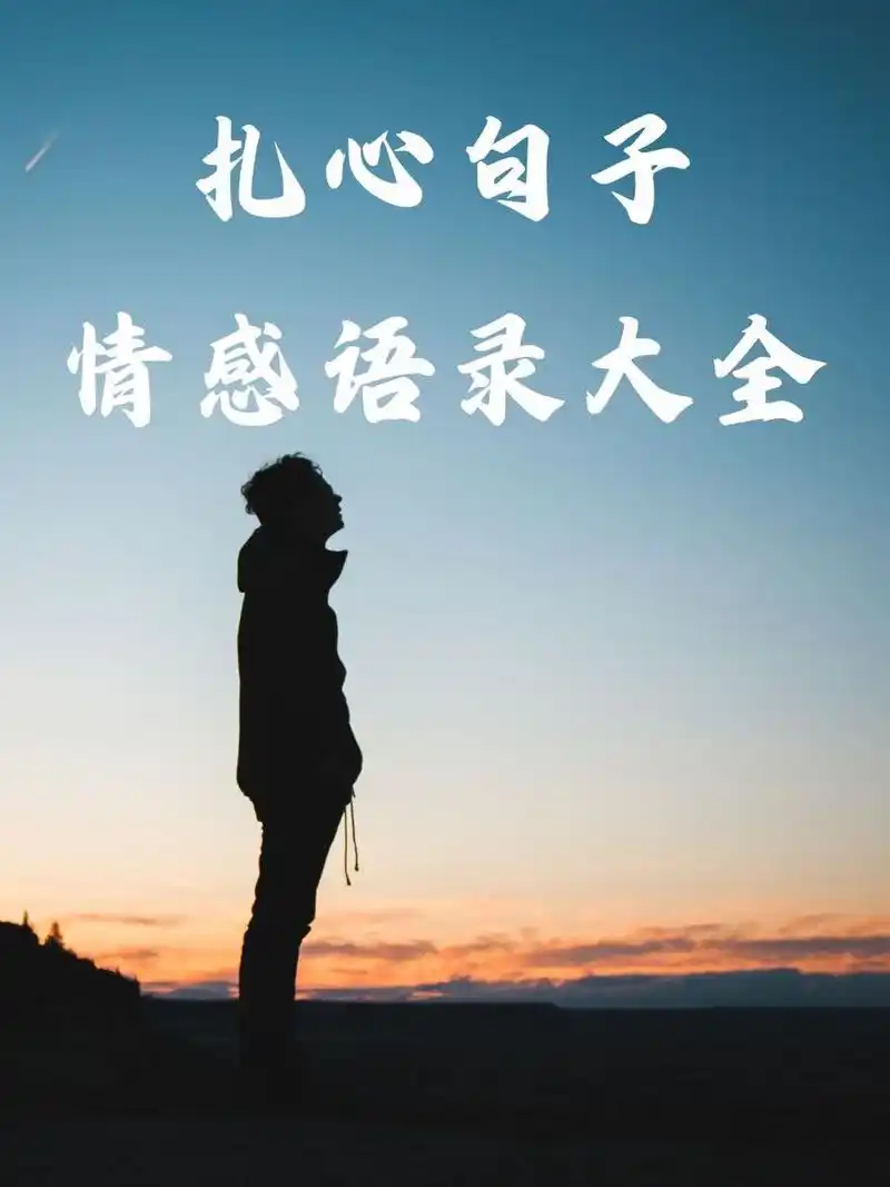 扎心句子情感语录大全 95爱情,有时是场孤独的狂欢.