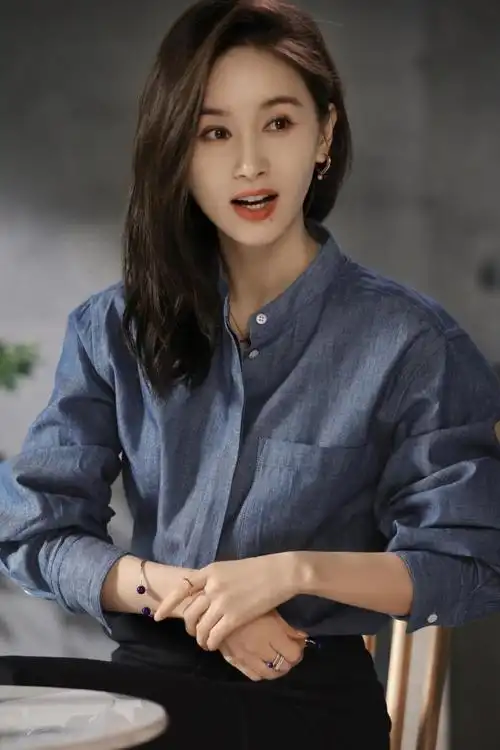 怦然再心动王子文同款衣服立领气质衬衫韩版宽松显瘦休闲上衣女秋