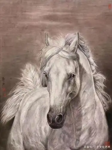 毕业后创办了牛力美术工作室,随父亲著名工笔画家牛子鸿学习工笔画