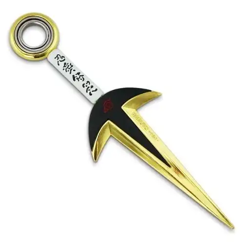 火影忍者四代目苦无模型大号飞雷神波风水门手里剑不 22cm_阿诗玛-枪