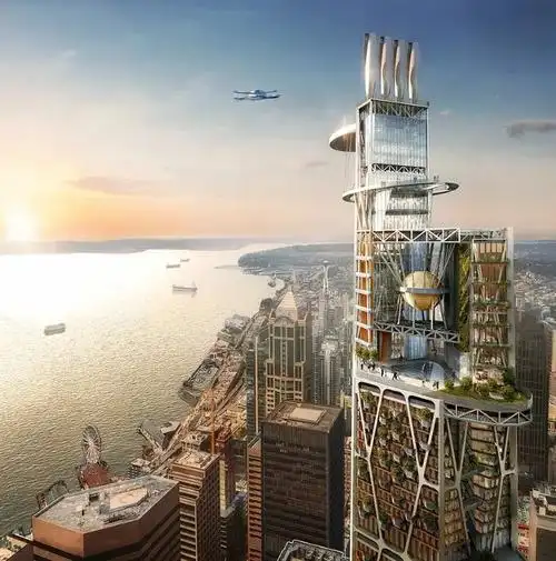 400米2030年新一代高层建筑方案长这样