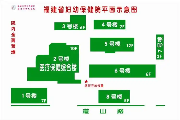 医院平面图_福建省妇幼保健院