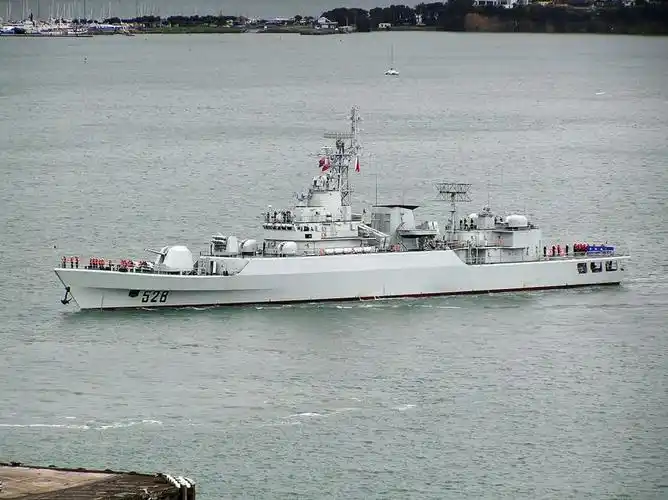 053h3型护卫舰(北约代号江卫ii)是中国人民解放军海军第二代配备