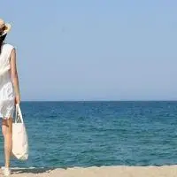 面朝大海头像女清新面朝大海的女生头像图片