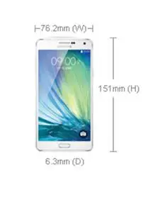 p>三星galaxya7正面采用一块5.