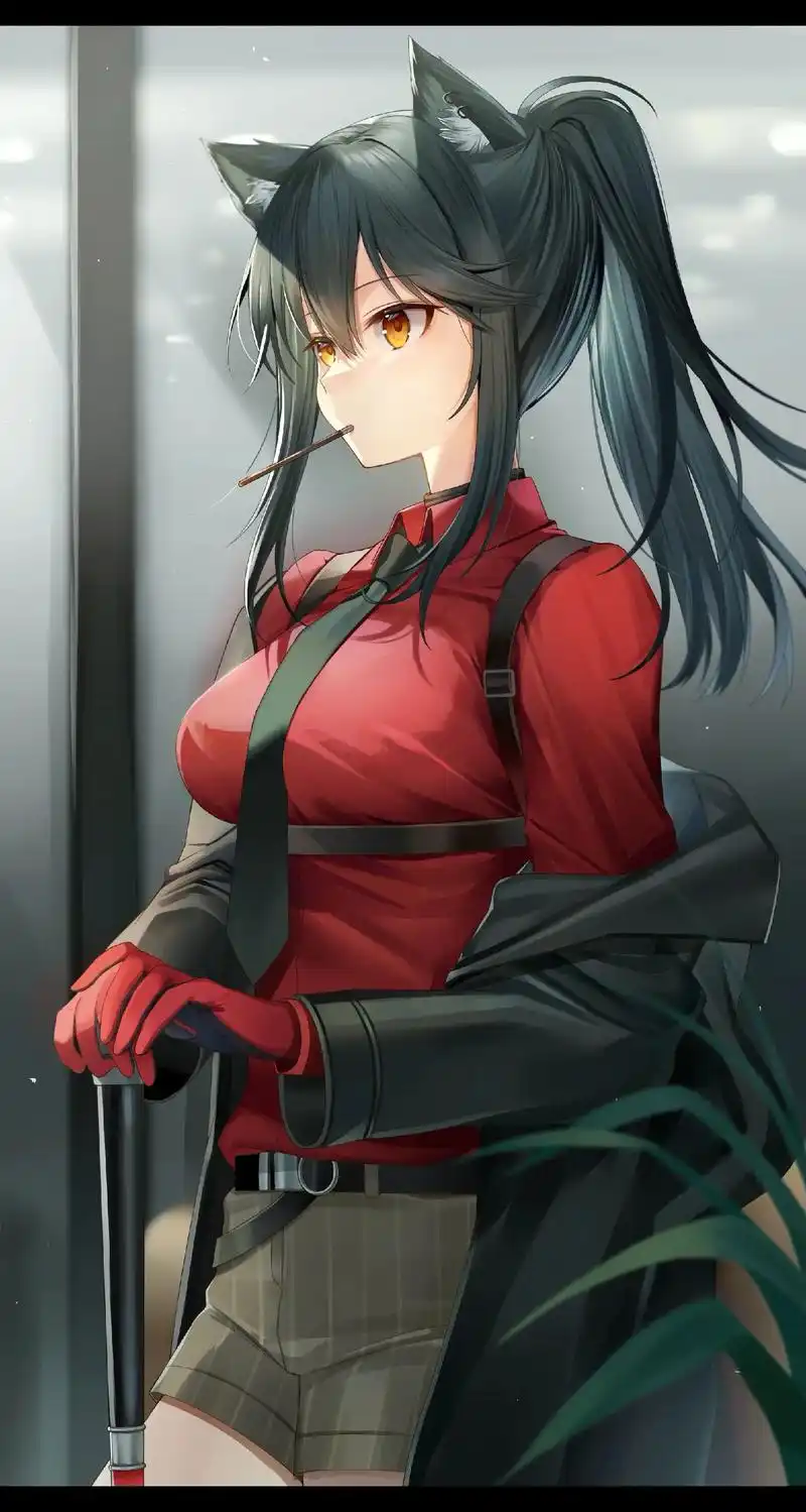 明日方舟 #德克萨斯 @dou 小助手 #二次元  - 抖音