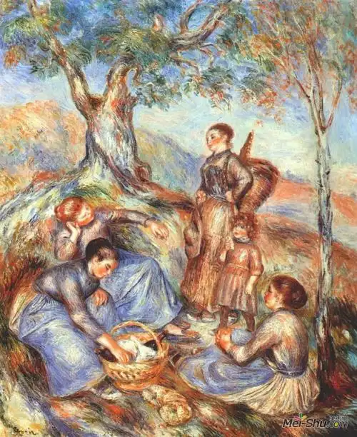 《午餐》雷诺阿(renoir)作品高清