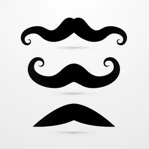 小胡子集图片-小胡子集素材-小胡子集插画-摄图新视界