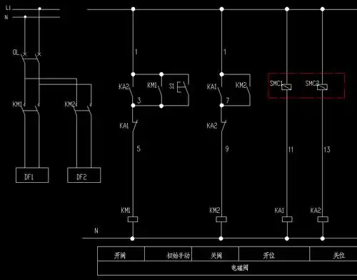 欧姆龙继电器2个电磁阀一只气缸一个磁性开关两心线的