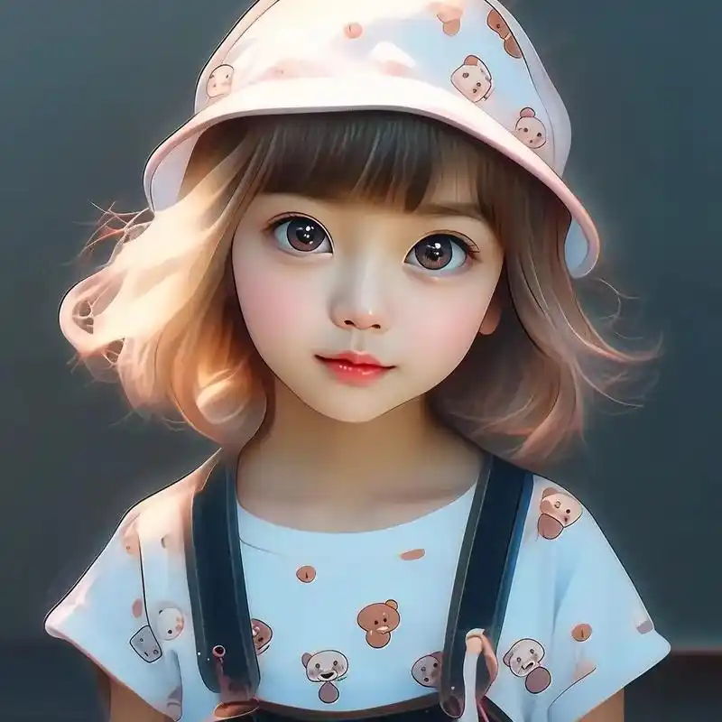 漂亮可爱小女孩的头像.#我要上热门 #图文热点来了 #治愈系 - 抖音