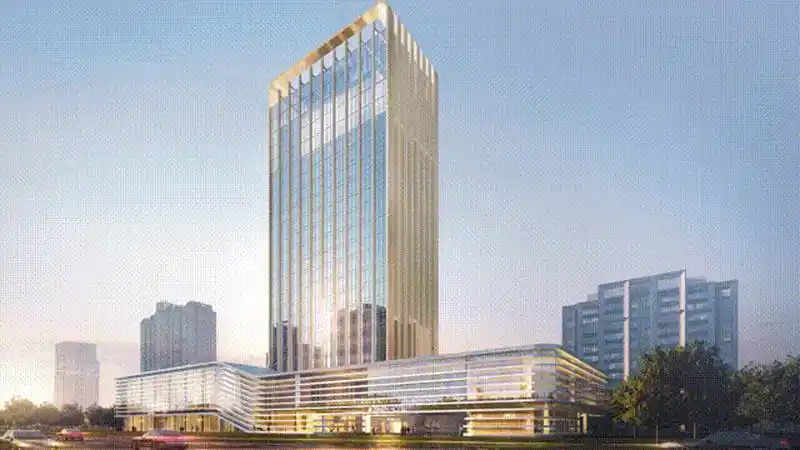 南通海门区委书记郭晓敏调研中天钢铁大酒店项目