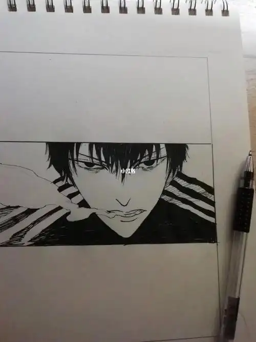 动漫手绘  临摹#19天  #贺天  #绘画日常