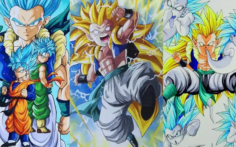 五大外网手绘大神笔下的七龙珠悟天克斯