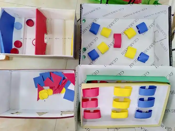 迪康乐幼儿园教师自制教玩具展示 写美篇  为了更好地实施《3-6岁儿童