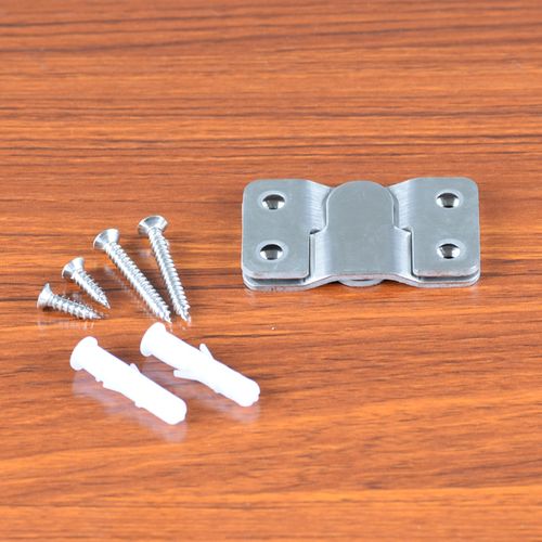 挂件相框不锈钢挂勾挂钩钩子画框暗挂扣挂画家具挂钩