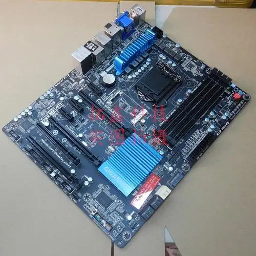 库存新gigabyte/技嘉ga-z77p-d3z77d3h1155主板支技3770 蓝色【图片