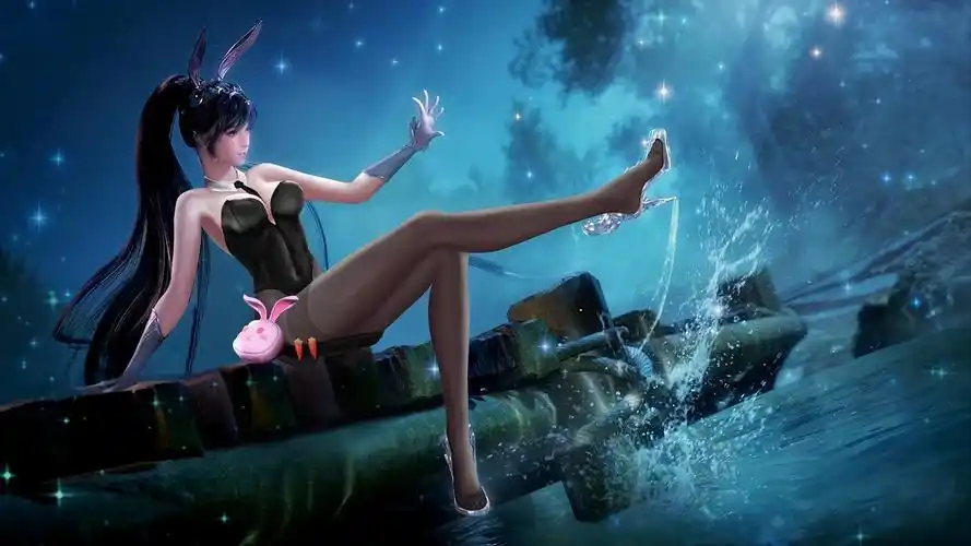 斗罗大陆p图 小舞换上兔女郎衣服 去掉