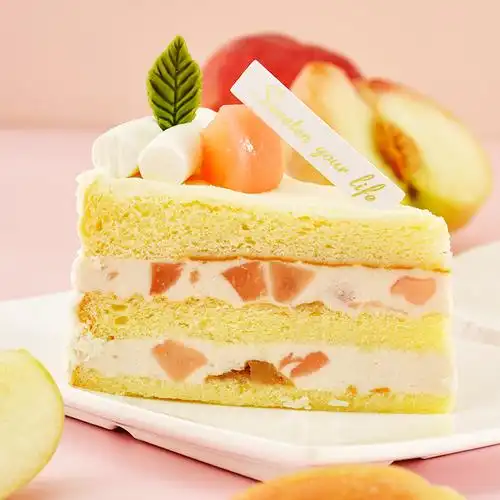 电子券 85度c 桃桃乌龙蛋糕 切片蛋糕 优惠代金券 动物奶油