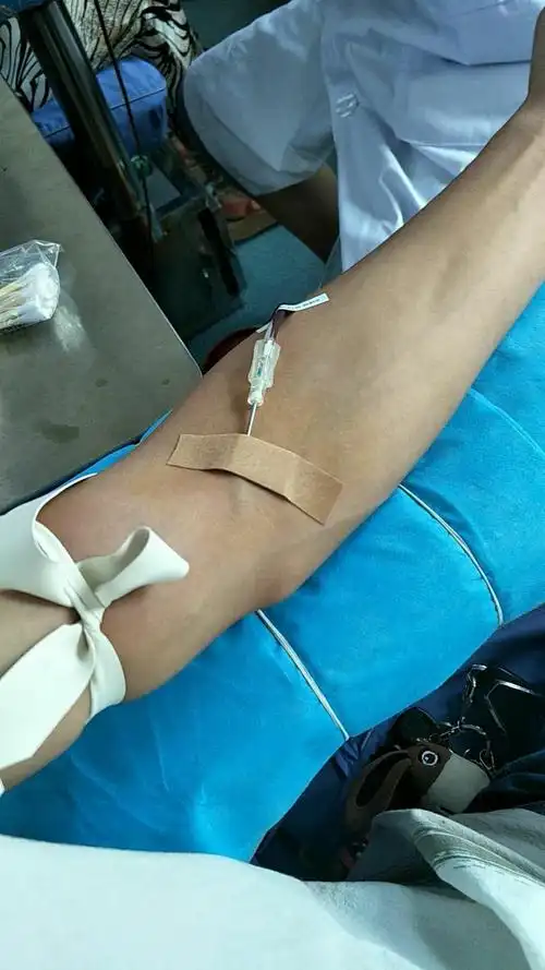 滨州市中心医院麻醉科医务人员踊跃献血