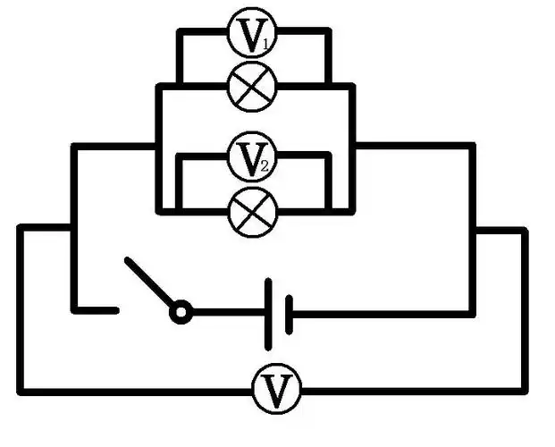 p>并联电路中各并联支路两端的电压等于电路的总电压. /p>