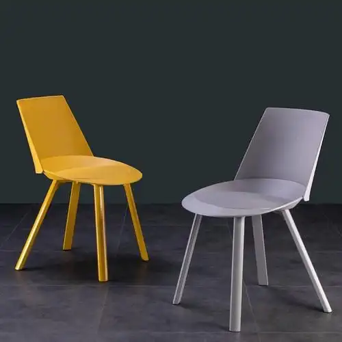 国内专业的现代白色椅子 各种椅子款式 现代简单塑料椅子图片 塑胶