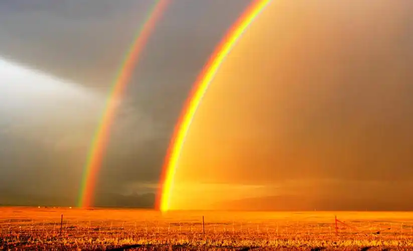 遇见彩虹风光景致