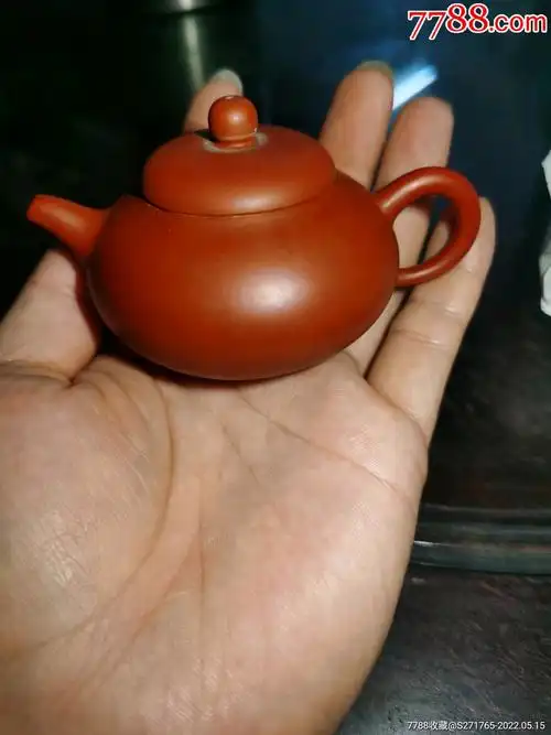 名家老紫砂壶小品壶包浆一流