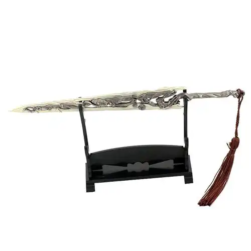 仙剑奇侠传7游戏周边修吾春滋剑22cm武器模型全金属工艺品摆件