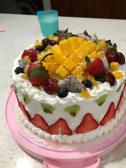 8寸水果蛋糕