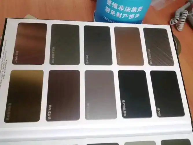 不锈钢彩色板常用颜色和纹路,拉丝喷砂镜面#不锈钢 #不锈钢彩色板