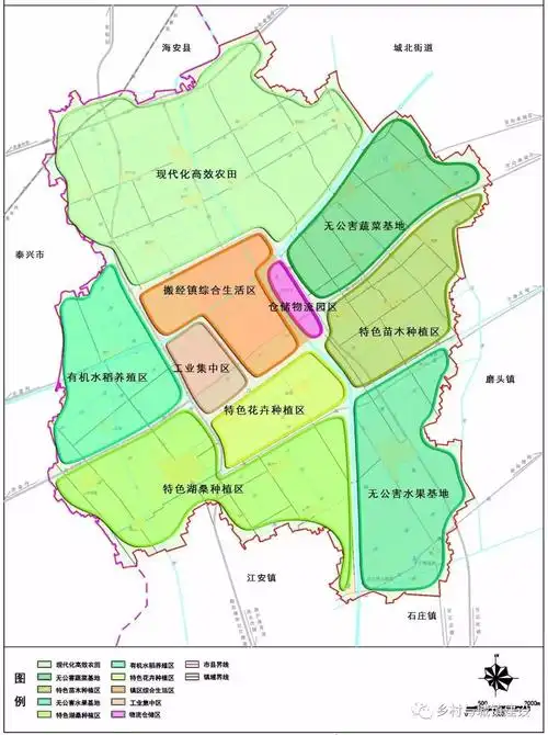 【2015年度全国规划评优】如皋市搬经镇总体规划(2013-2030)