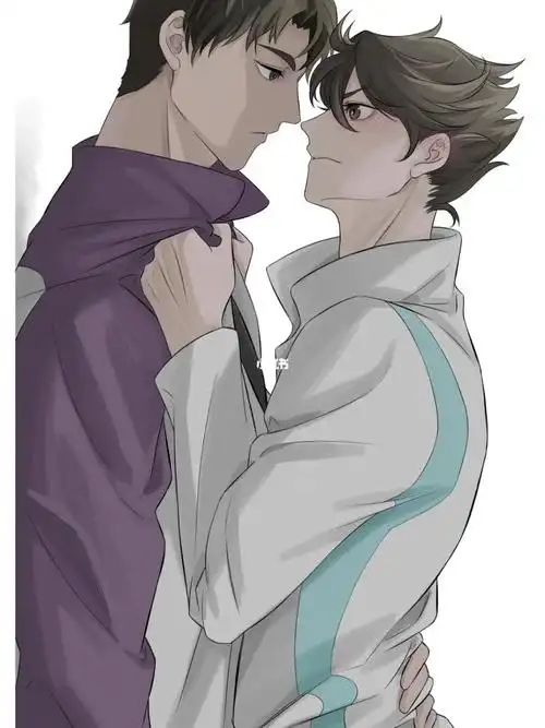 排球少年  #牛及  #牛岛若利  #及川彻