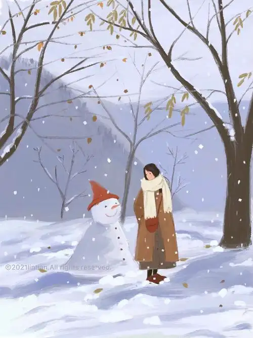 冬日雪天插画合集|插画|商业插画|林田lisa - 原创作品 - 站酷 (zcool
