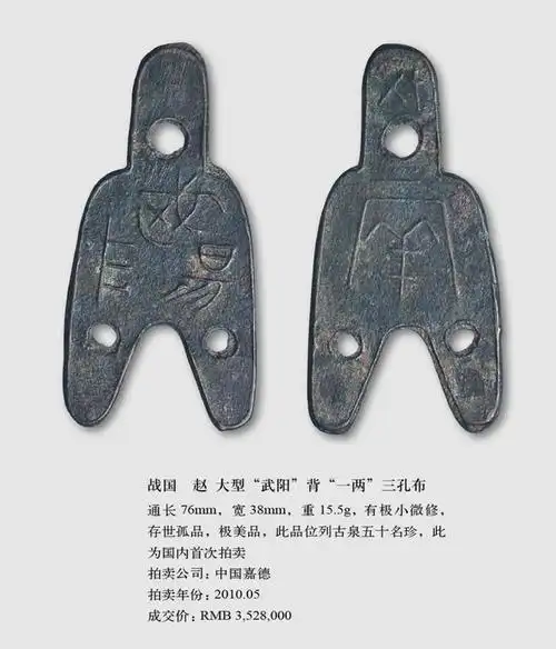 拍卖史上最有价值的古钱币|铸币|古币|三孔布|半两钱_网易订阅