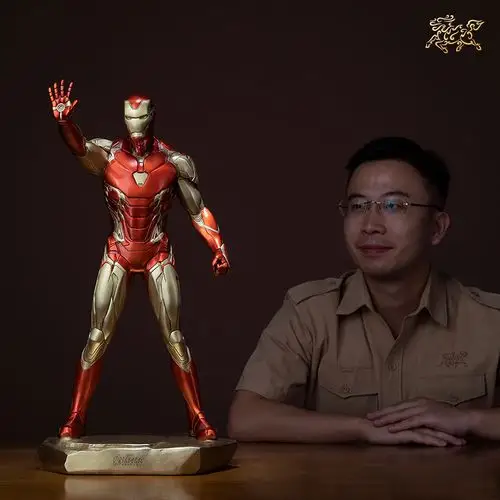 铜师傅 漫威正版 《钢铁侠mk85 》限量版 手办模型 - 铜师傅旗舰店