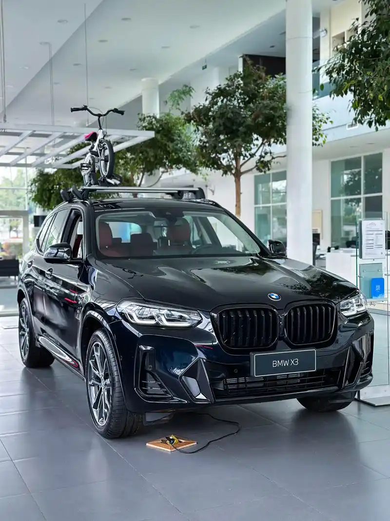 带上小车去春游吧#玉溪宝诚宝马 #宝马x3 #行李架 #宝马 - 抖音