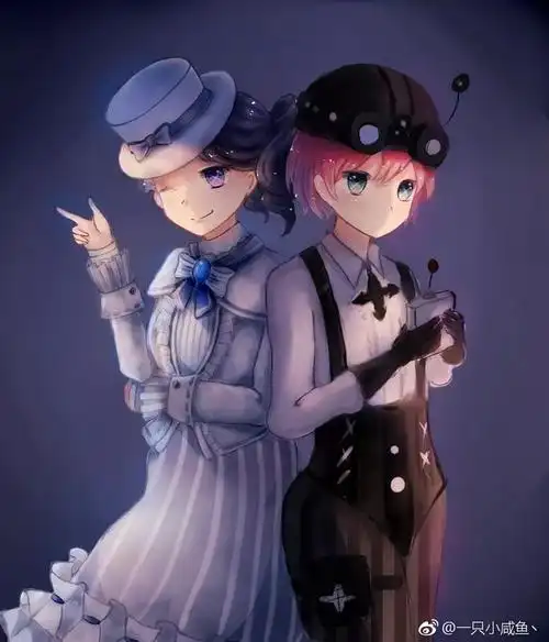 千易色万圣节服装儿童第五人格cos服空军佣兵园丁游戏同款衣服现货 空