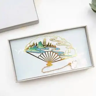 澳颜莱杭州西湖书签忆江南中国风古典书签风花雪月杭州旅游纪念品西湖