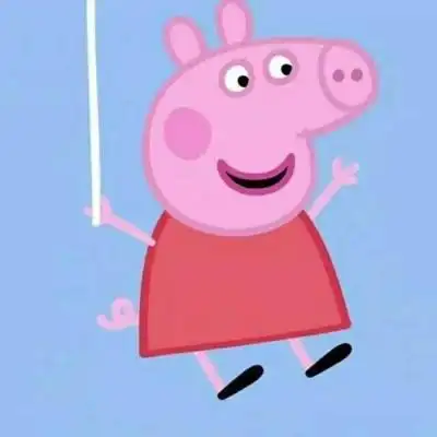 小猪乔治头像可爱图片小猪佩奇情侣头像一对
