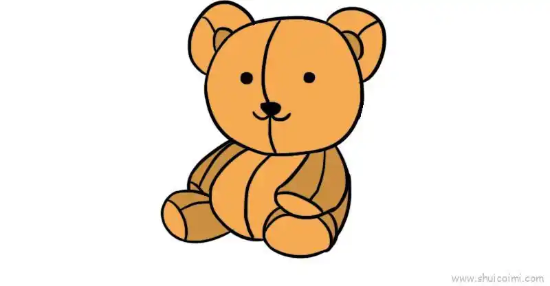 毛绒玩具儿童画怎么画 毛绒玩具简笔画图片