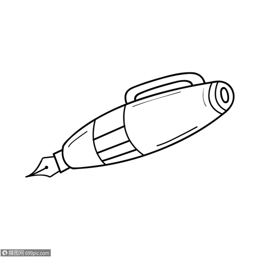 钢笔简笔画钢笔线稿简笔画线稿