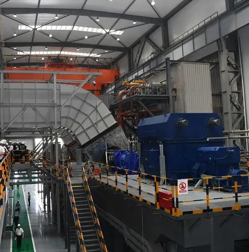 国内首台自主研发f级50mw重型燃气轮机整机点火试验成功