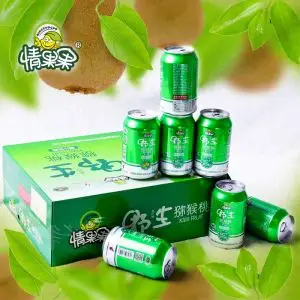 情果果猕猴桃果汁西峡果然风情野生奇异果味饮料饮品易拉罐装浓缩