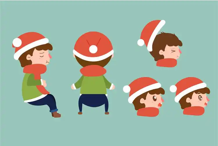 ae二维动画短片小男孩与驯鹿