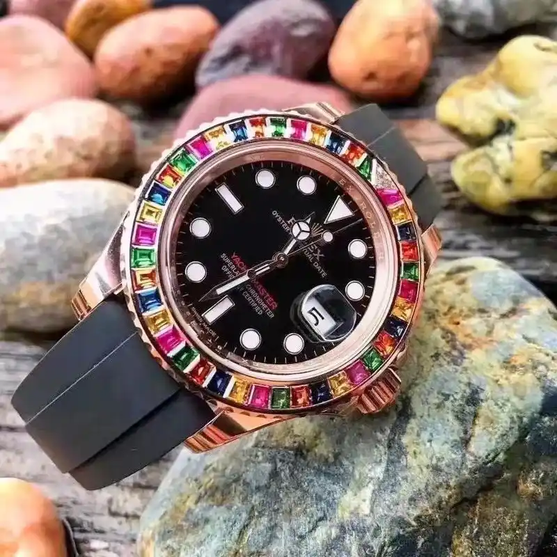 劳力士116695sats糖果圈.在看劳力士今年的最新款腕表 - 抖音