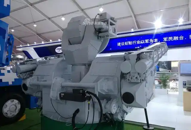 中国的卡什坦jrng6型舰载近防系统