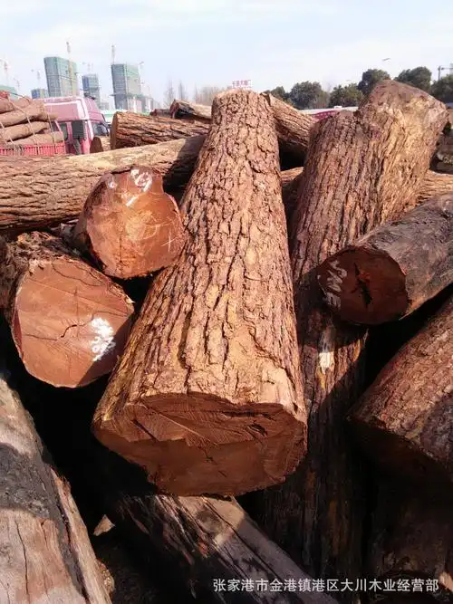 推荐红木家具小叶红檀 非洲大径原木 进口木材工程用材