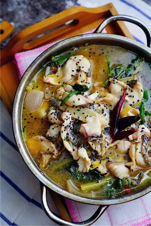 酸萝卜黑鱼片的做法