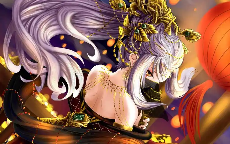 活动作品舞姬上色