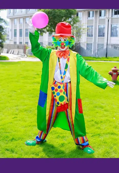 裙子小丑衣服女服装 裙子成人道具服饰马戏团开幕式搞怪搞笑演出服 四